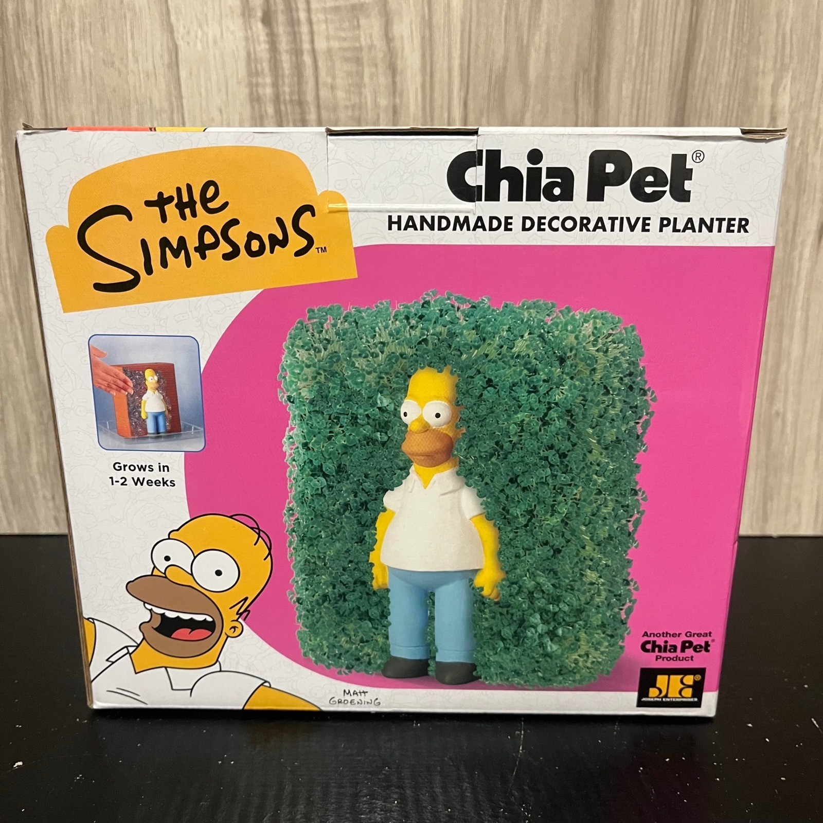 Homer Simpson Chia Pet • New • 2024 • The Simpsons Hedge