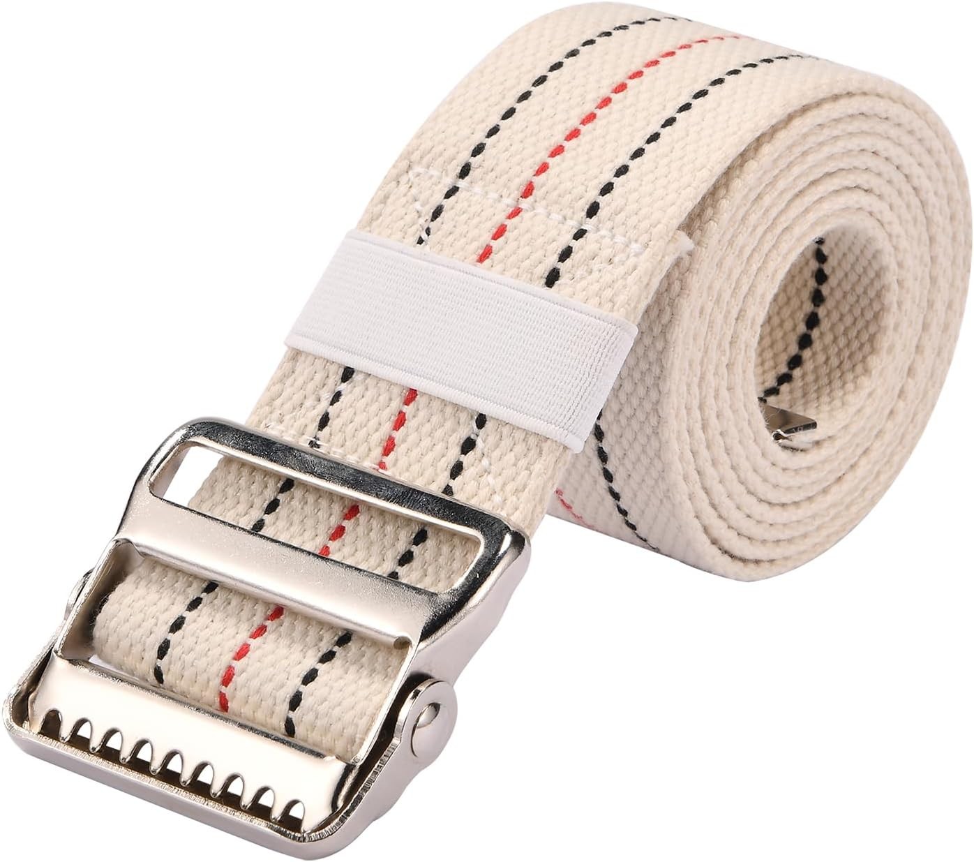 Transfer and Gait Belt with Metal Buckle - 60 Inch, Standing and Transfer Walkin