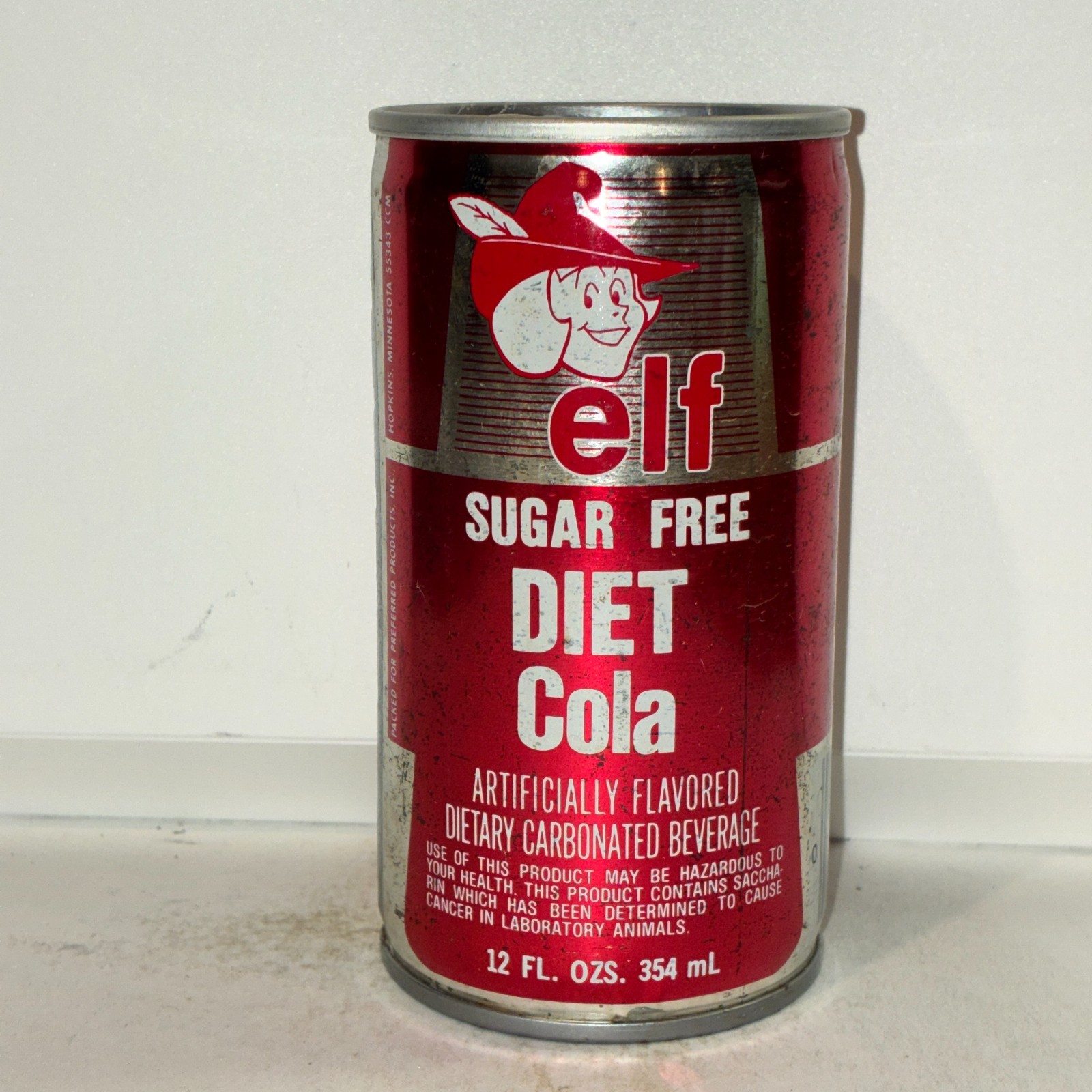 Elf Diet Cola soda can