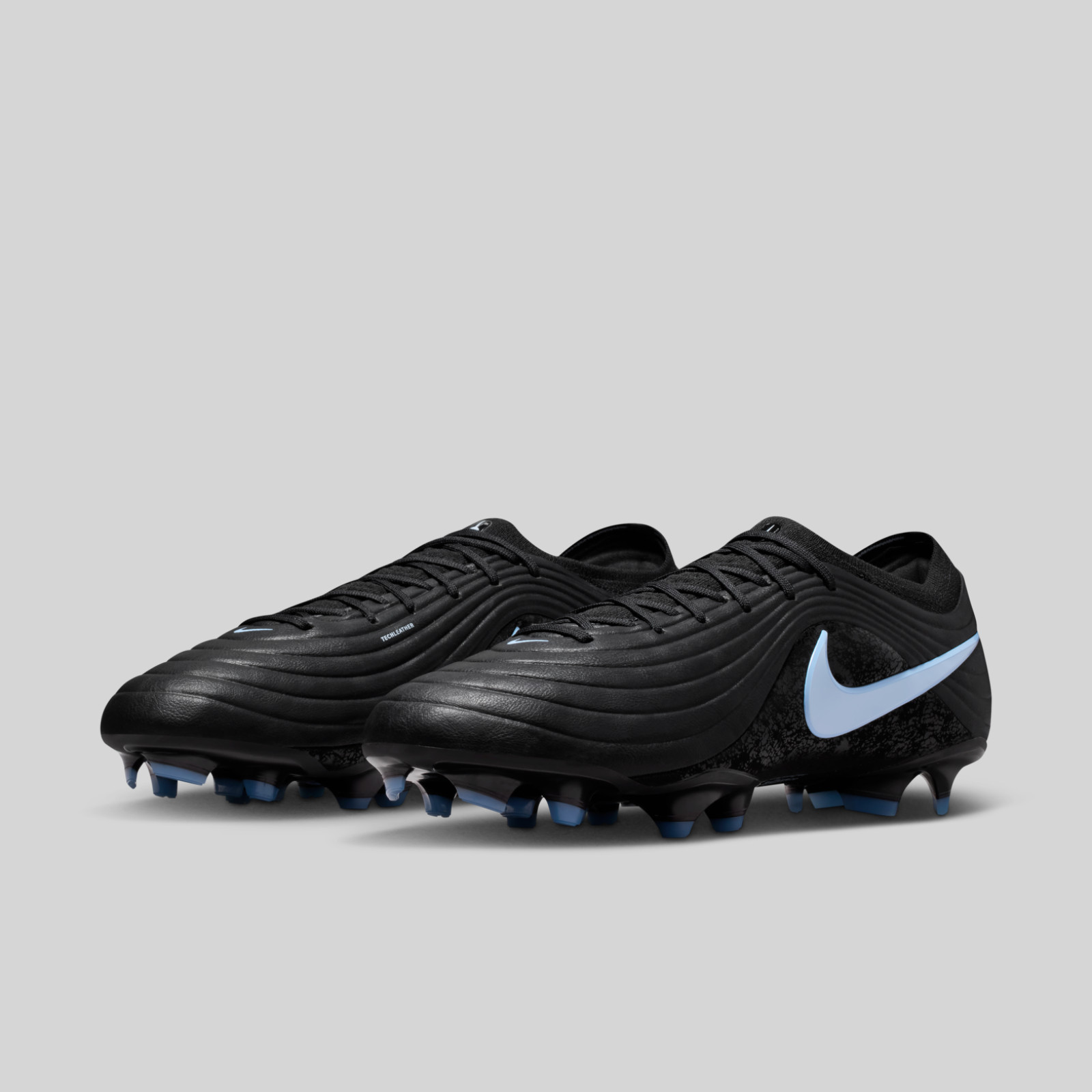 Nike Tiempo Maestro Elite FG 'Black Ice Blue' HQ3157-040 Men's Size 10.5 Cleats