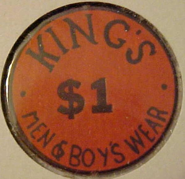 King's Men & Boys Wear Good For $1.00 -- Elizabethtown, Pennsylvania -- R4-- PA