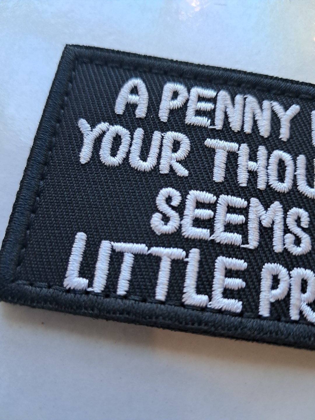 hook and loop patch funny tactical
