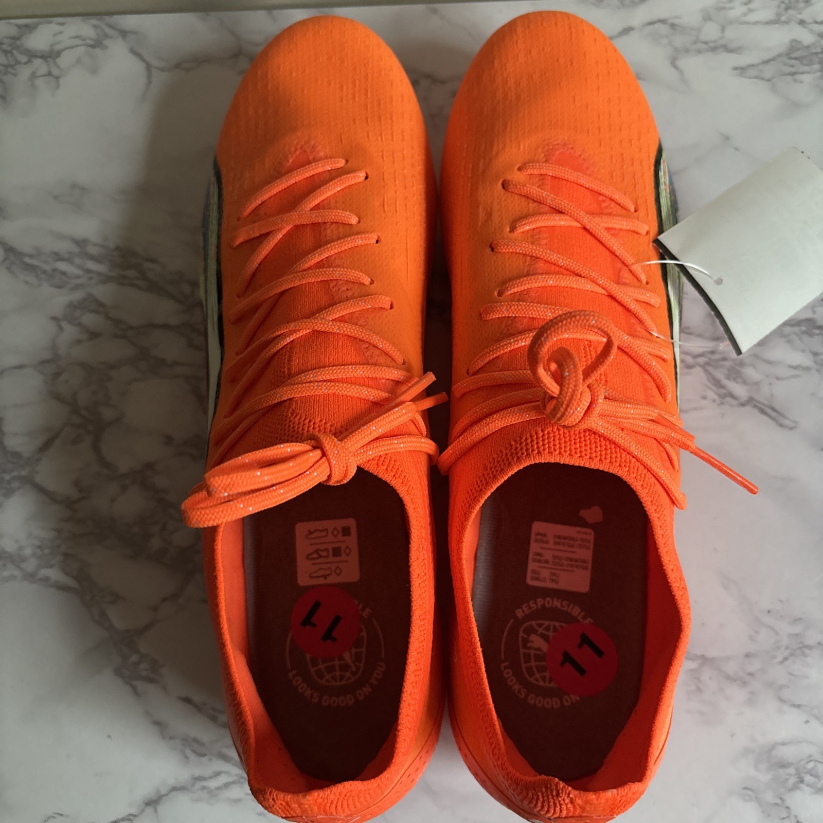 Men PUMA size 11 Ultra Ultimate FG AG Cleats Soccer Supercharge Pack 107163-01