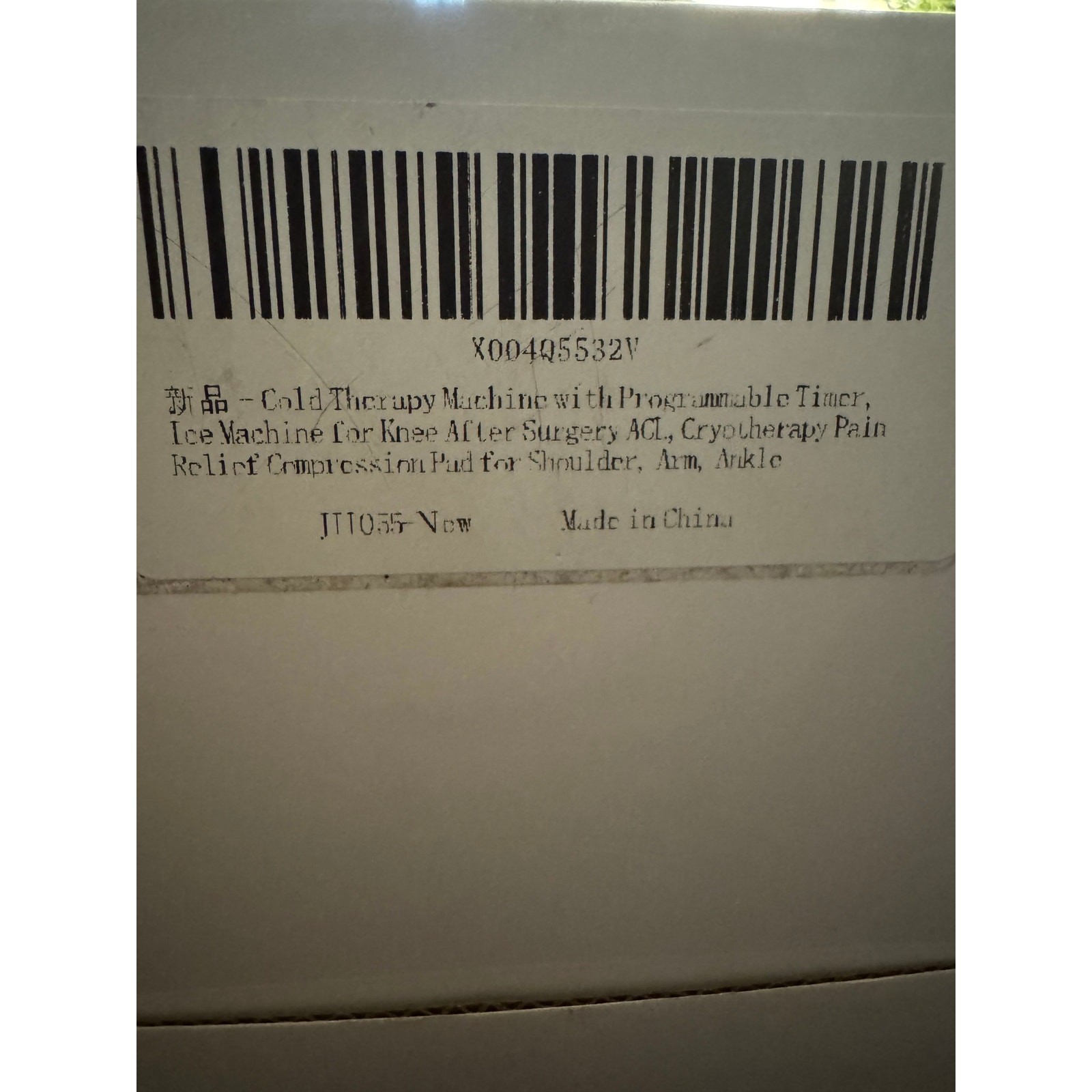 Inmoredo Portable Cold Therapy System Adjustable Knee Lightweight & Low Noise