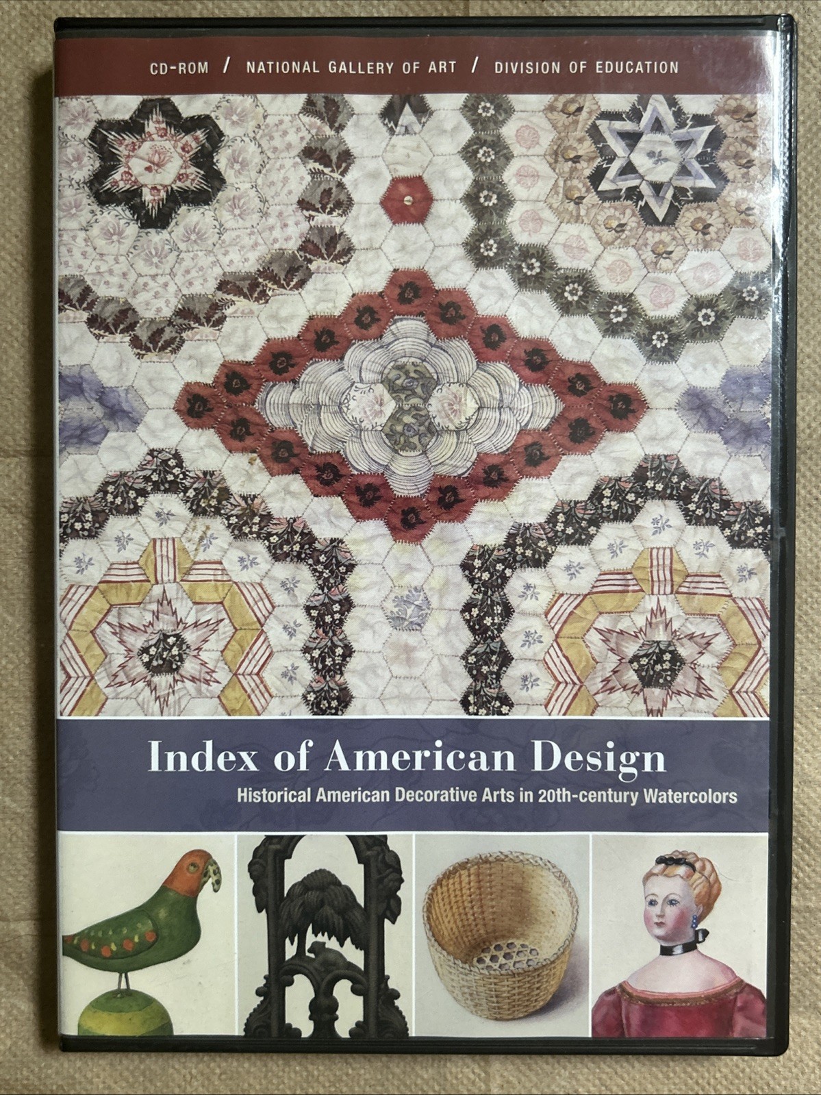 National Gallery of Art Index of American Design CD-ROM WPA Education Archive