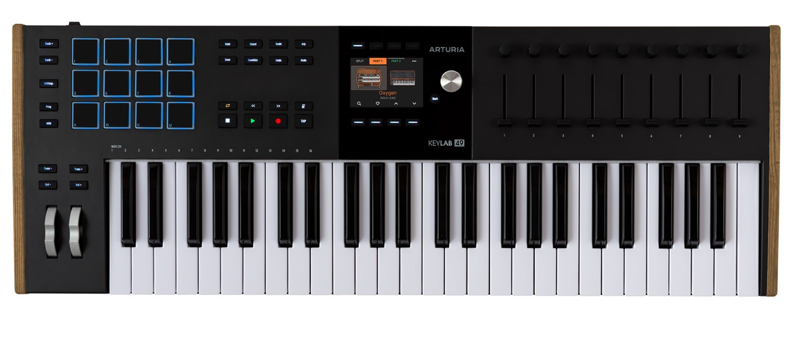 Arturia KEYLAB 49-Key Mk3 Black USB Midi Keyboard Controller+Abletone Live Lite