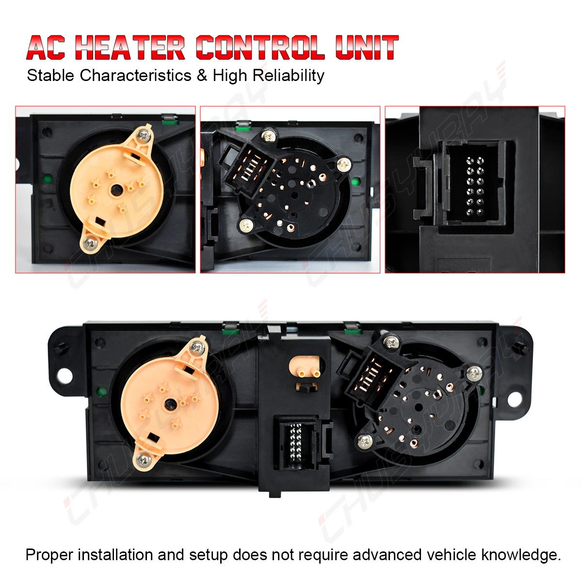Climate Control Unit A/C Heater Control Switch For 1997-1999 Oldsmobile Cutlass