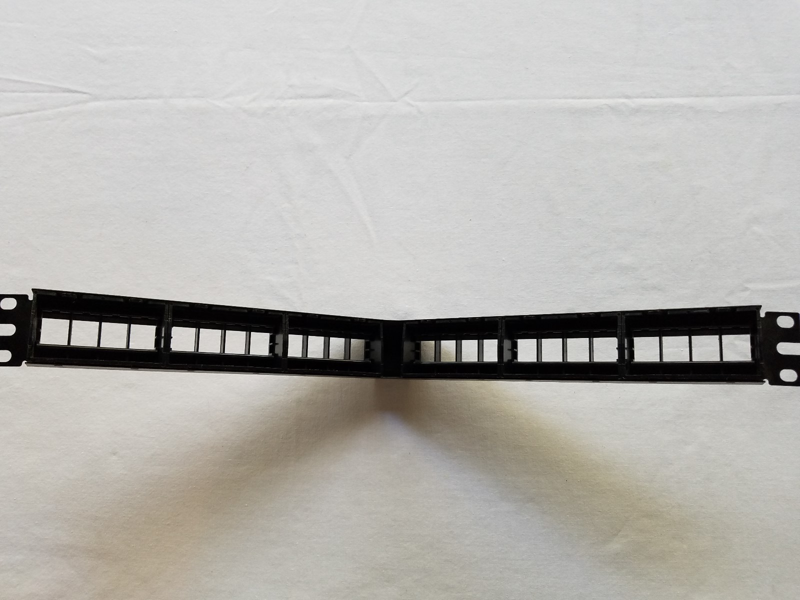 24-Port Panduit Patch Angled Panel 1 RU
