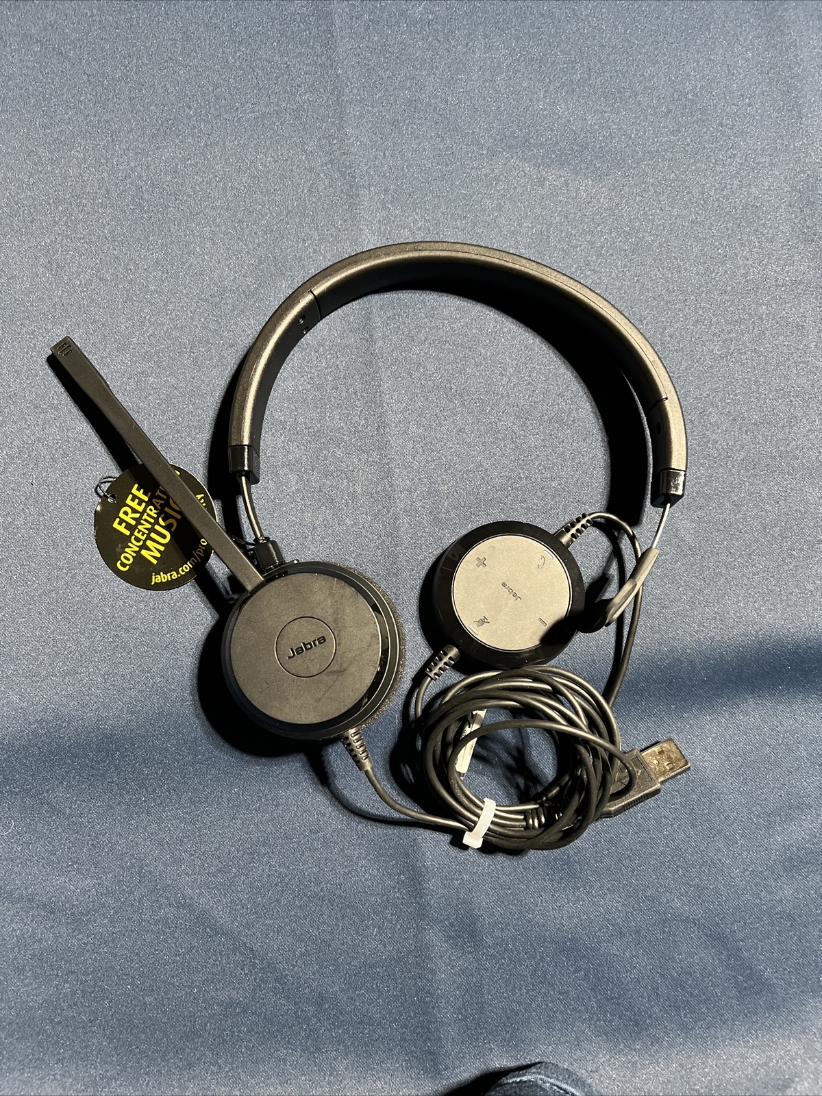 Jabra Evolve 20 Mono HSC016 Noise Canceling USB Headset 4993-829-209