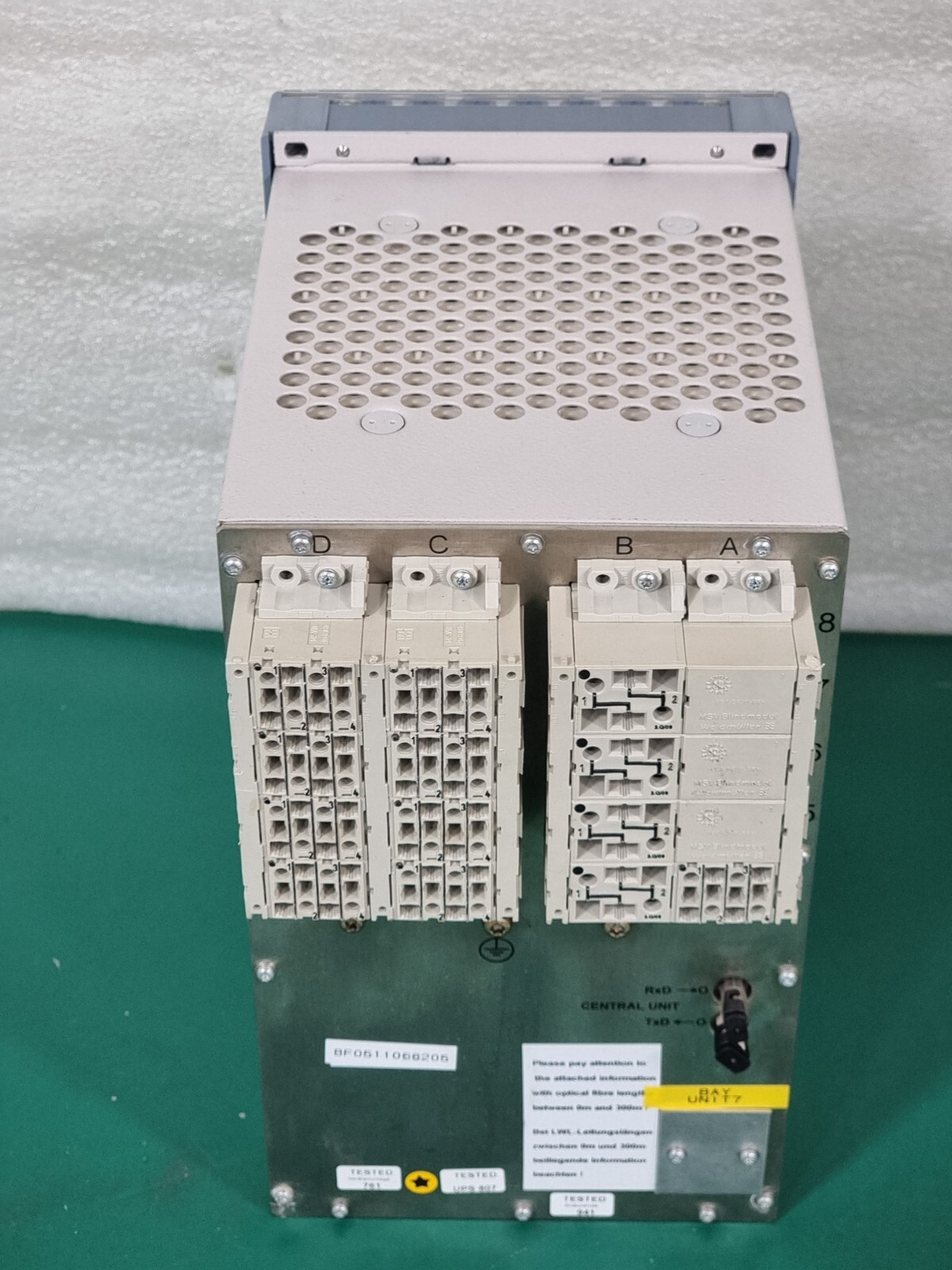 SIEMENS SIPROTEC 7SS52 BUSBAR PROTECTION
