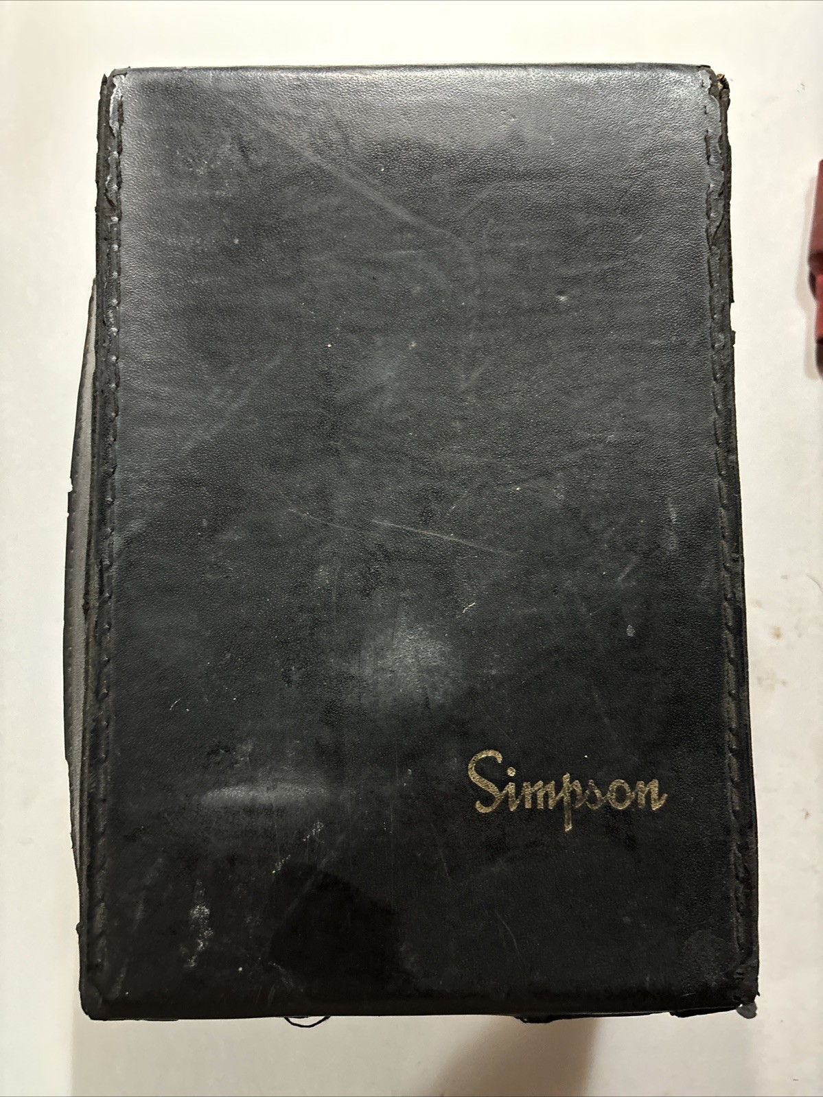 Simpson 260 Series 8 AC/DC Volt/Ohm/Milliammeter VOM Multi-Meter w/ Case & Cable