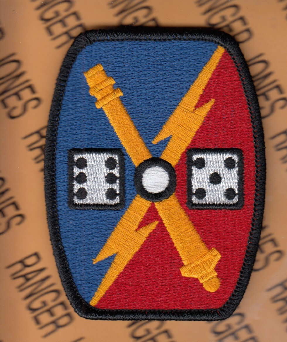 US Army 65th Field Artillery Brigade FIRES Utah ARNG 3.25" patch m/e