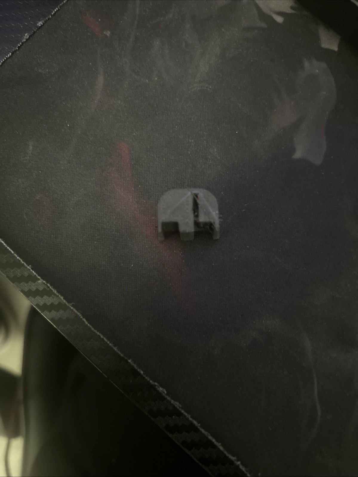 3d Printed fake replica Airsoft backplate black Oem complete  swish
