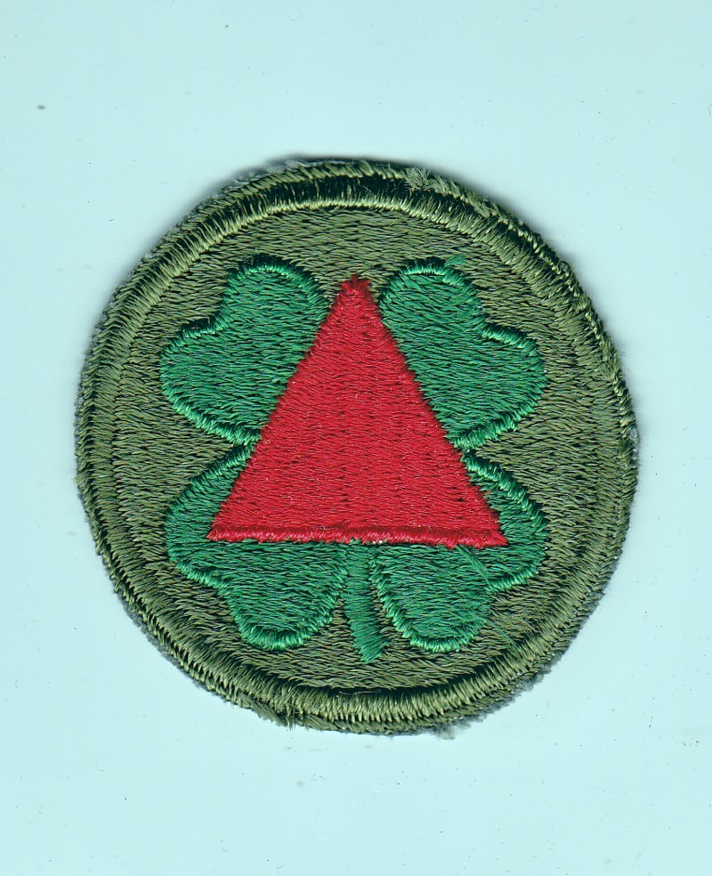 Army Patch: XIII Corps - cut edge, medium green, VN era