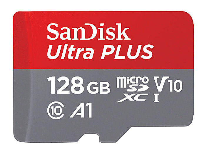 Sandisk 128GB Ultra PLUS MicroSDXC Card - New Sealed