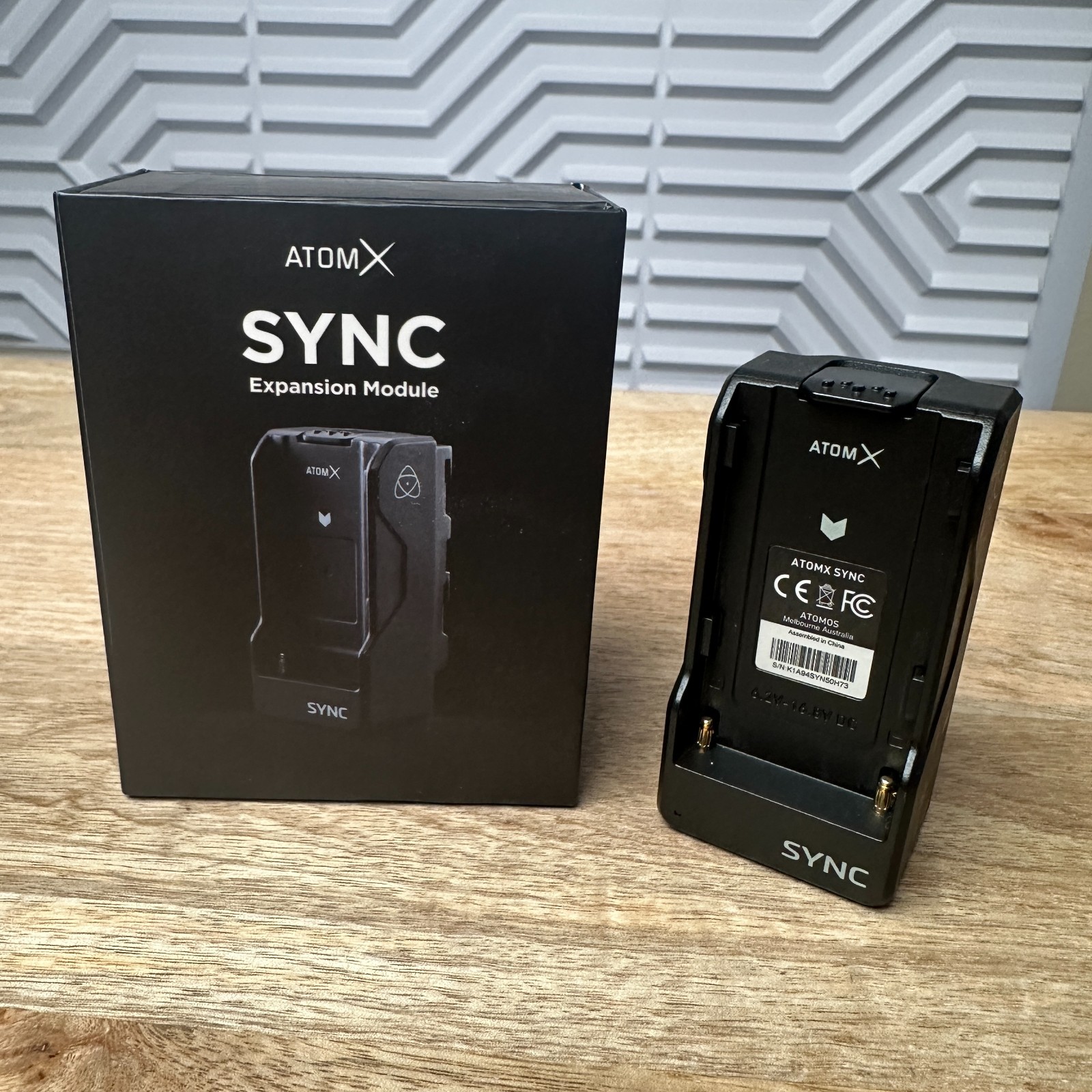 Atomos AtomX SYNC Module for Timecode and Battery Hot Swaps on Ninja V/V+/Ultra