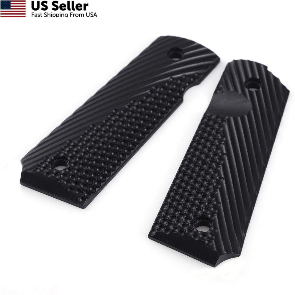 Cool Hand 1911 G10 Grips Full Size Ambi Safety OPS Texture Screws