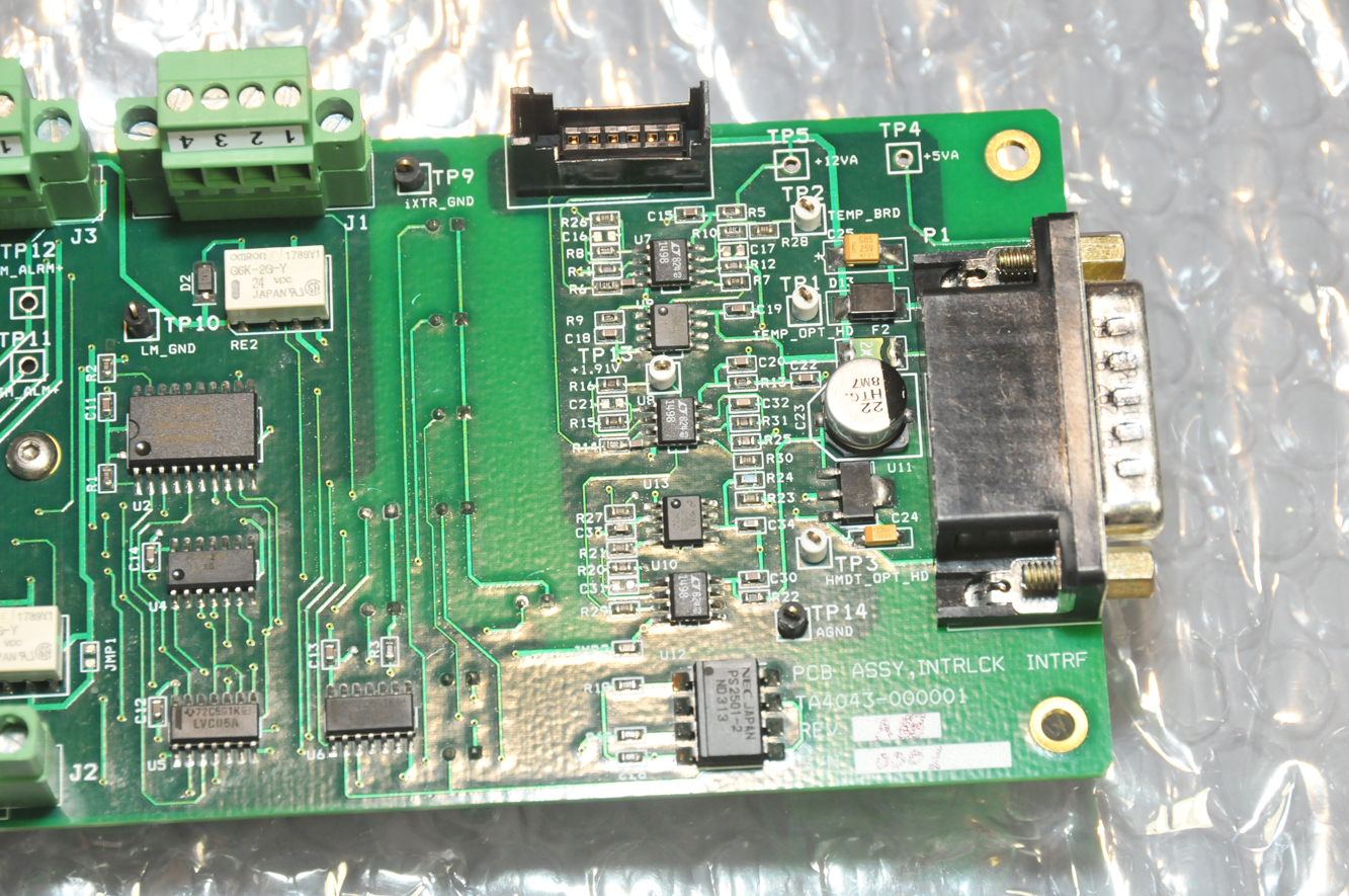 Timbre / TEL Tokyo Electron TA4043-000001 Interlock Interface PCB Assembly