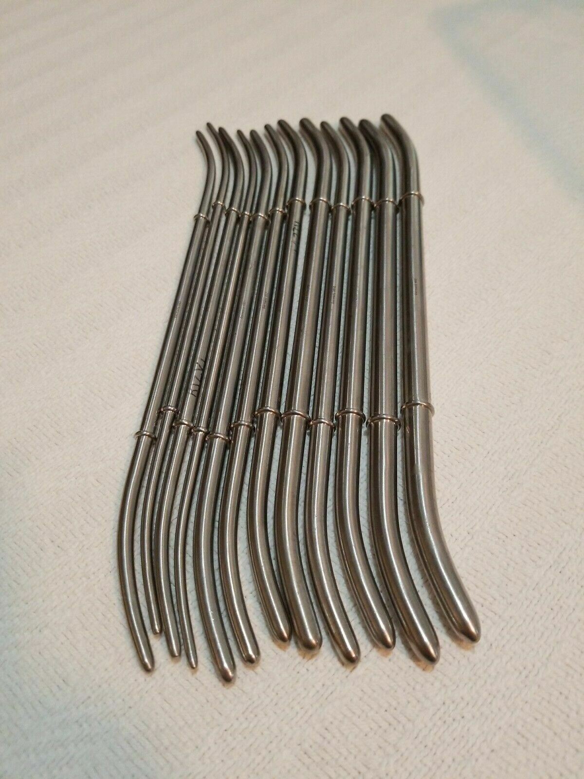 Codman 73 Uterine Dialator Lot  25-5540 5541 5542 5543 5544 5545 9MM-20MM MJ5