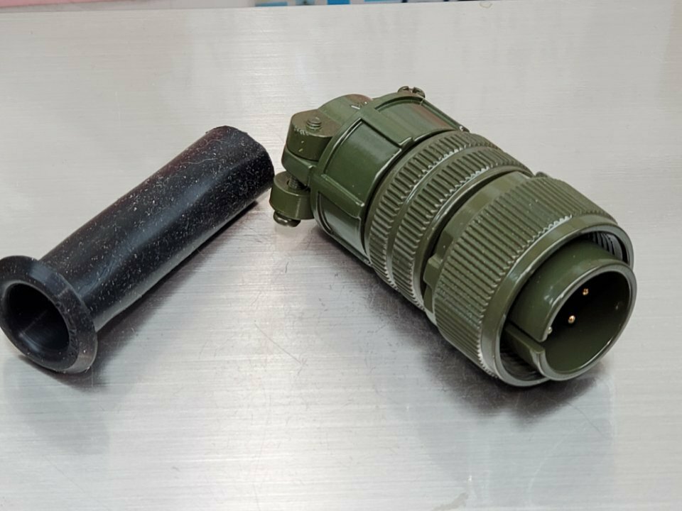 6 Pin Connector Male Plug S12020-27 Lincoln Footpedal