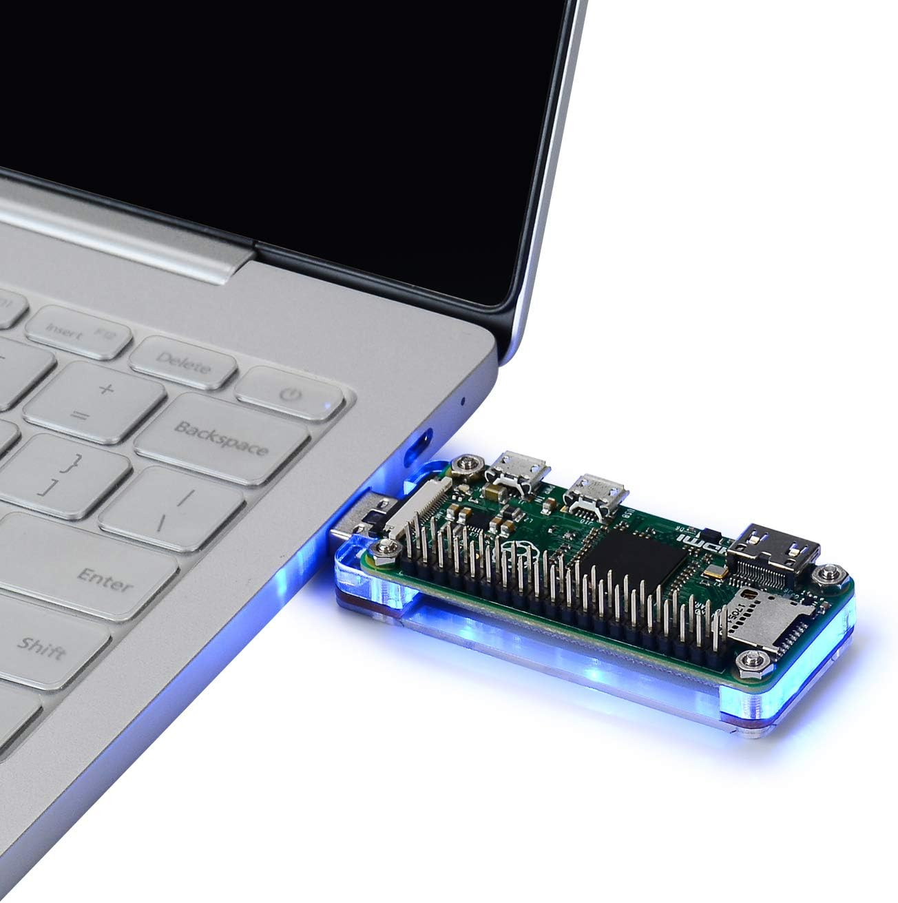 USB Dongle Expansion Breakout Module Kit for Raspberry Pi Zero/W， Both Front & B