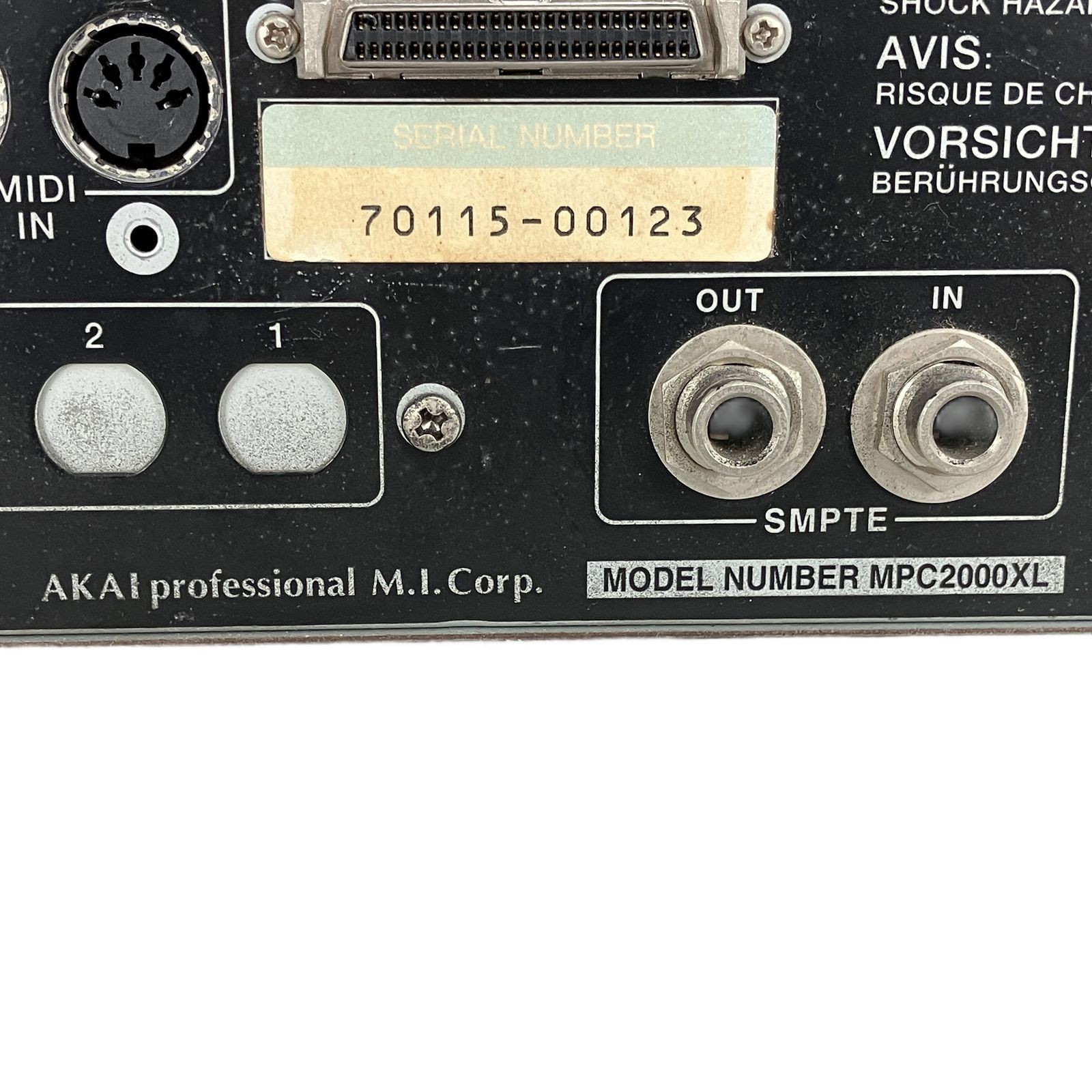 AKAI MPC2000XL professional sampler custom