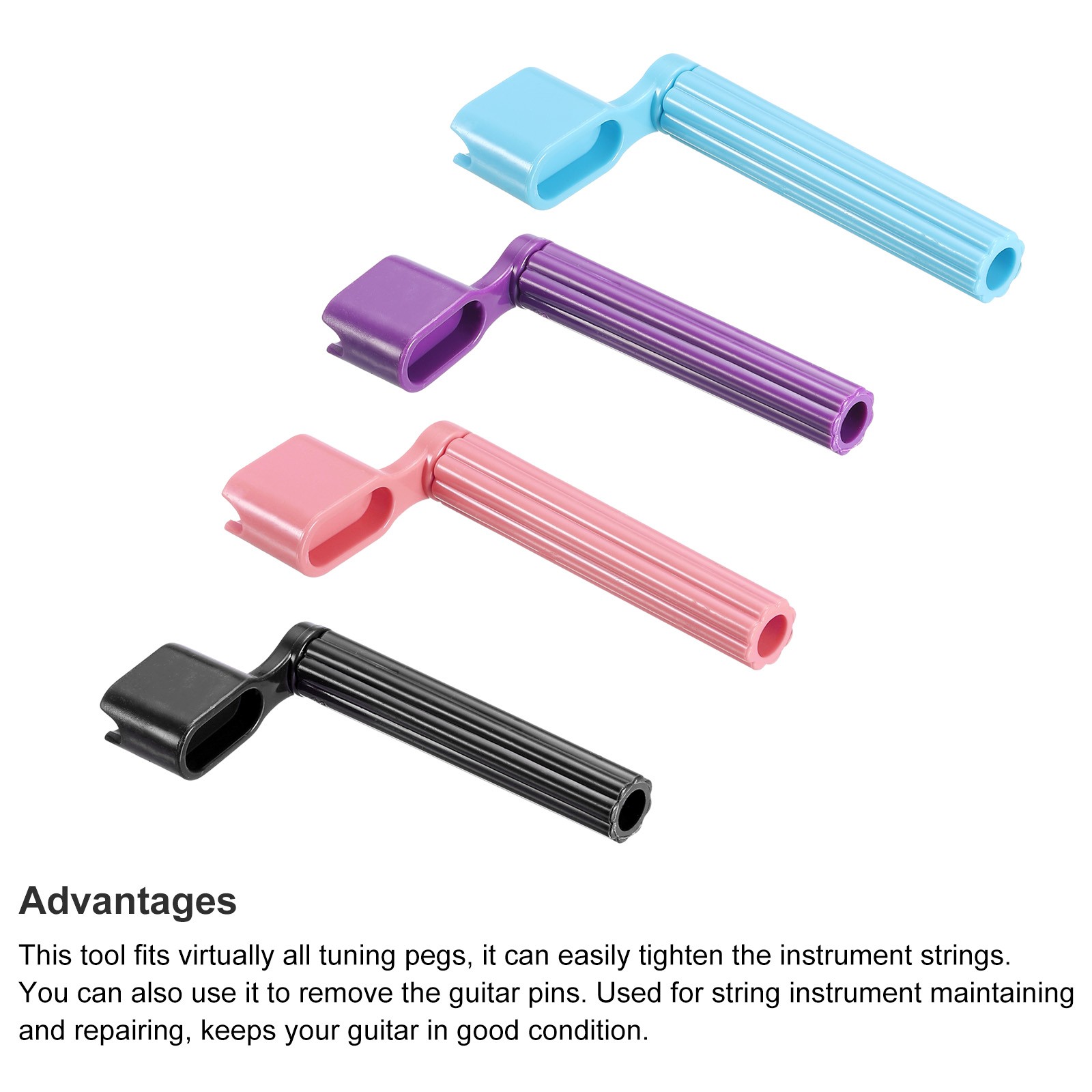 Plastic Guitar String Winder Speed Peg Puller Bridge Tuners Device Change