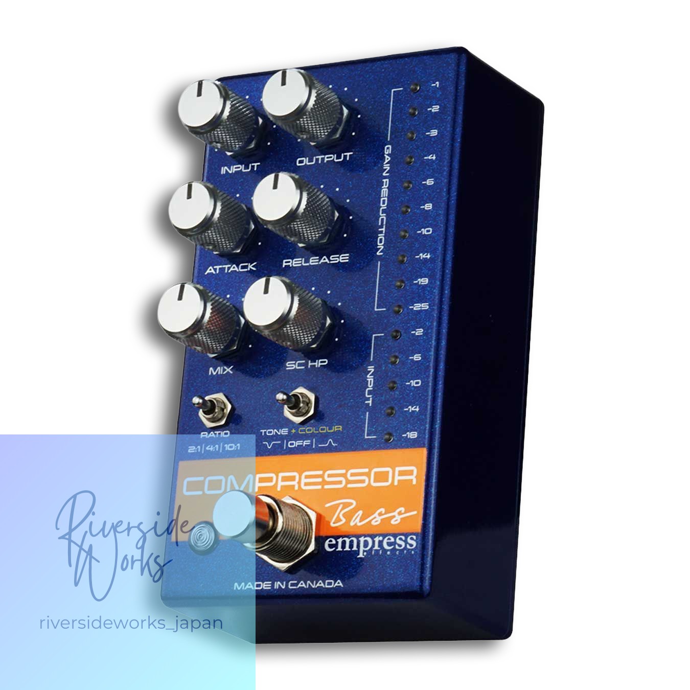 empress Bass Compressor Blue New