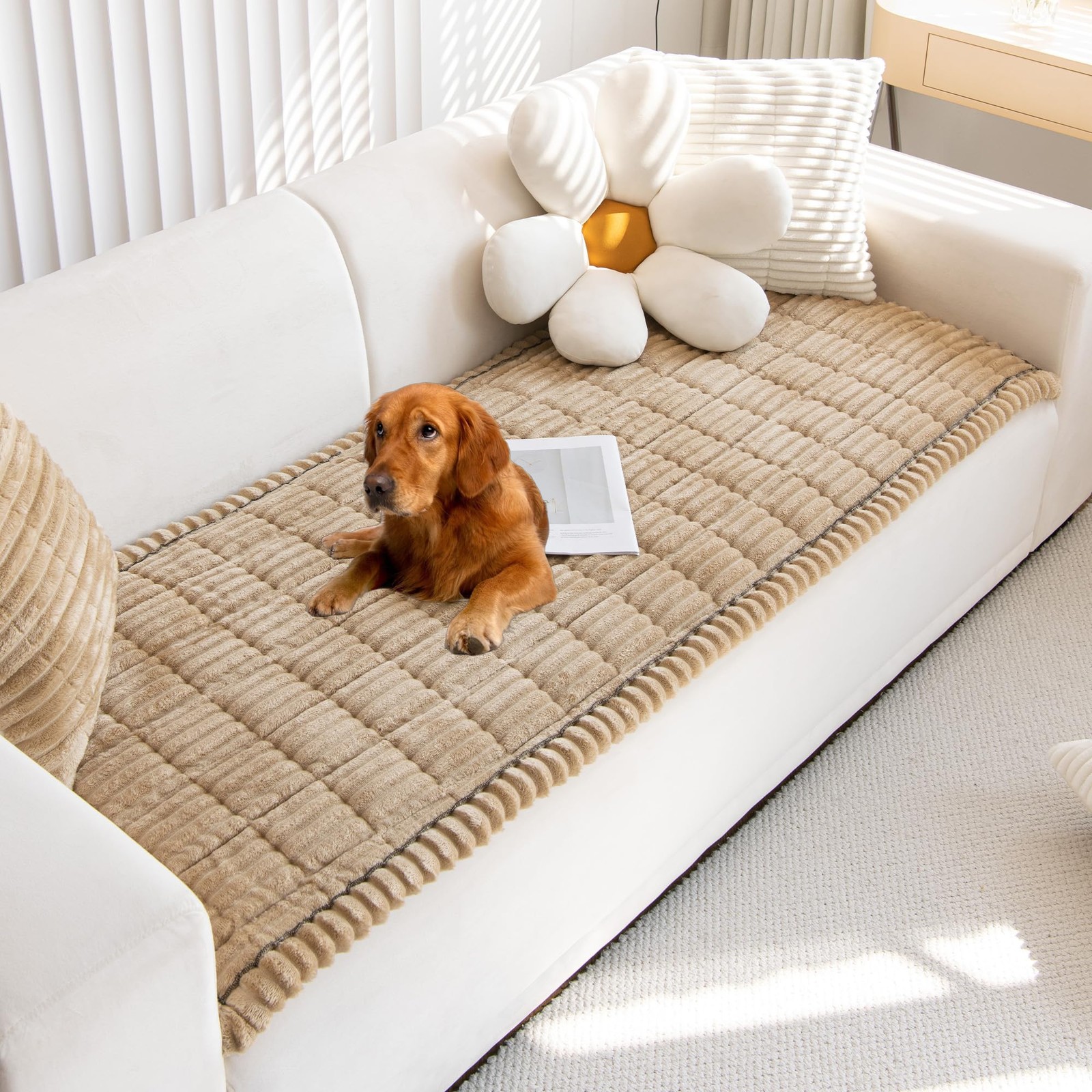 Couch Cover for Dogs, Washable Non Slip Pet Sofa Furniture Protector