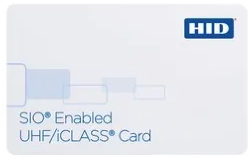 Brand New 100x HID 6014SGGNAN SIO Enable iClass 32k Bits UHF Monza Reader Cards