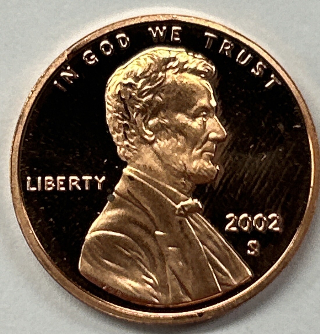2002 S Proof Lincoln Cent With Free Shipping