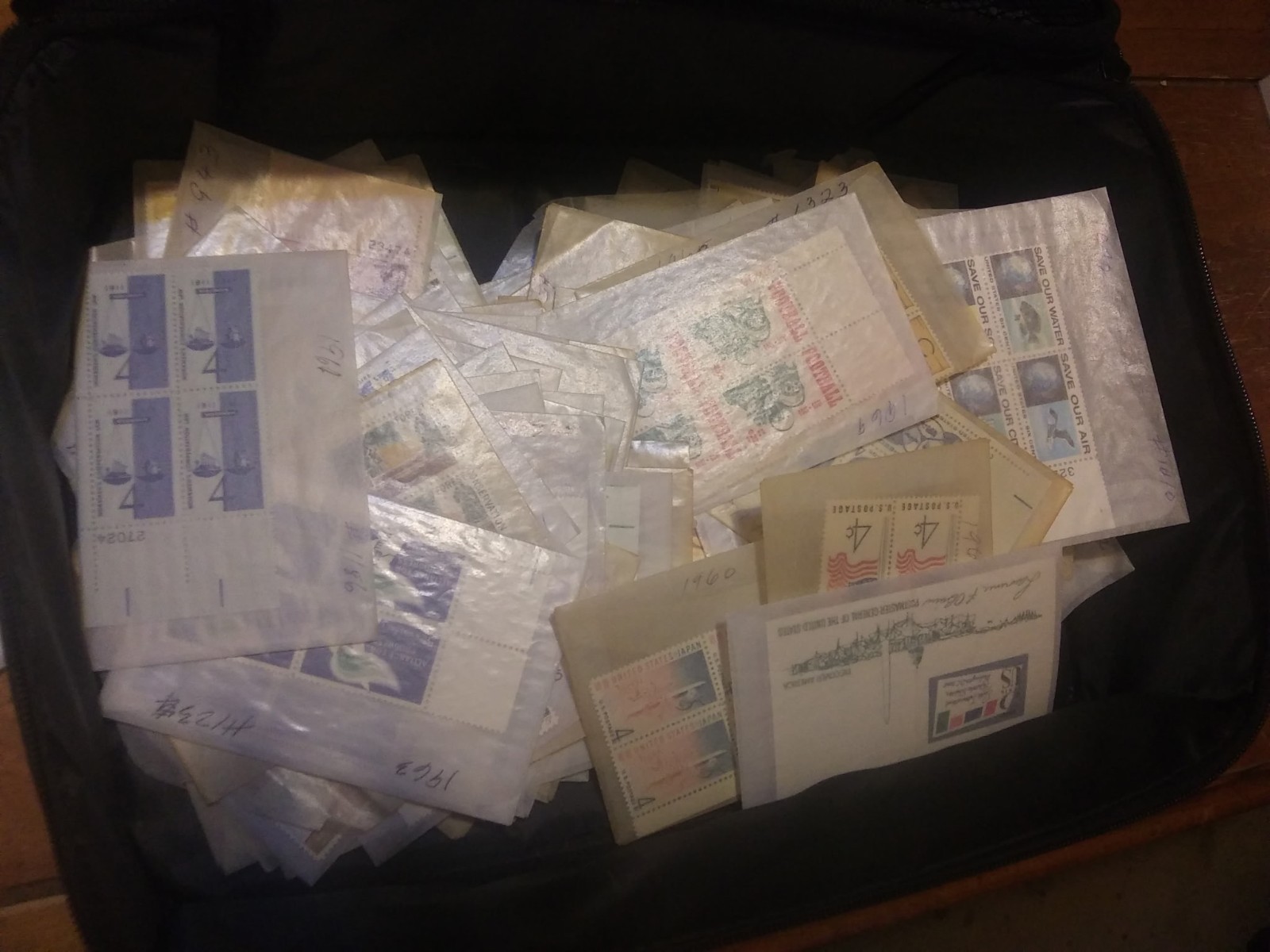 Stamp Collection From Estate Sale