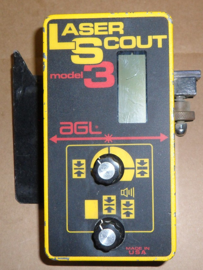 AGL Laser Scout Model 3 LS-3 EF3263 Electronic Laser Level Control Box