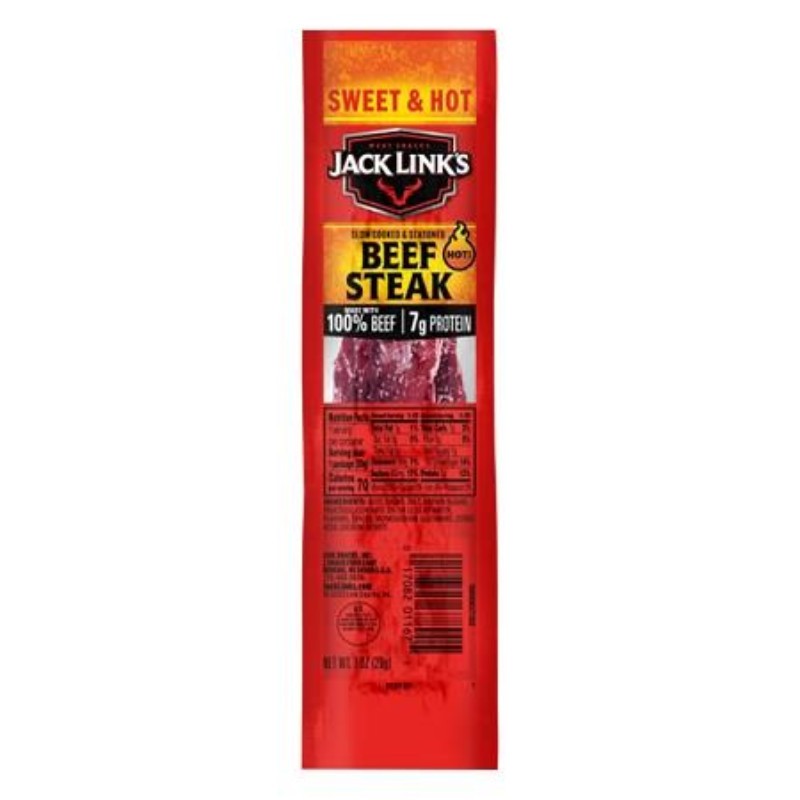 12x Jack Link's Kippered Sweet & Hot Flavor Bulk Lot New Sealed Snack 10oz
