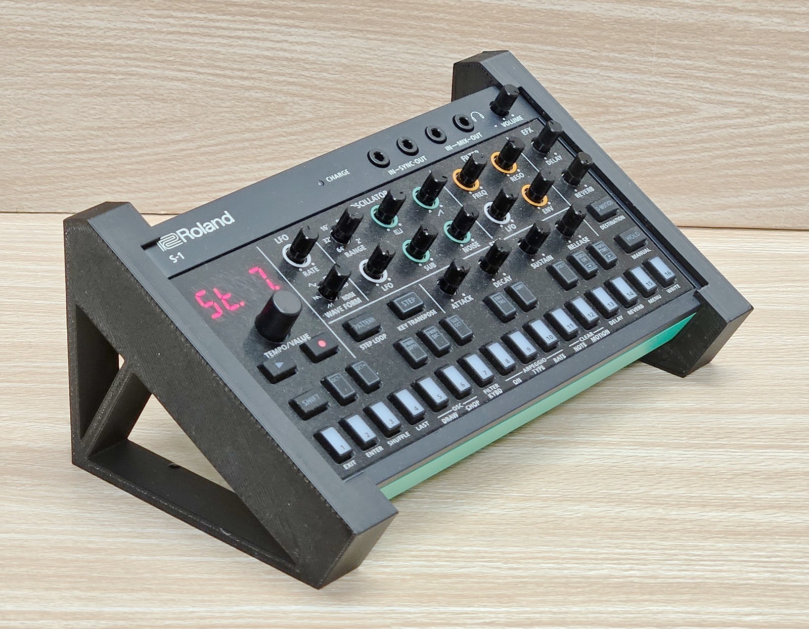 The Analog Source 30 Degree Angled Stand for Roland AIRA Compact P-6 T-8 J-6 S-1