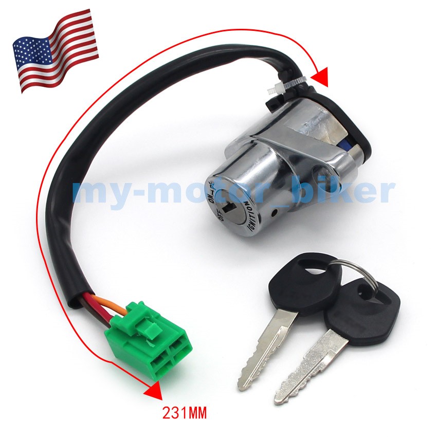 Ignition Switch Key Kit for Suzuki VS700 Intruder 1986-87 VS750 Intruder 1985-91