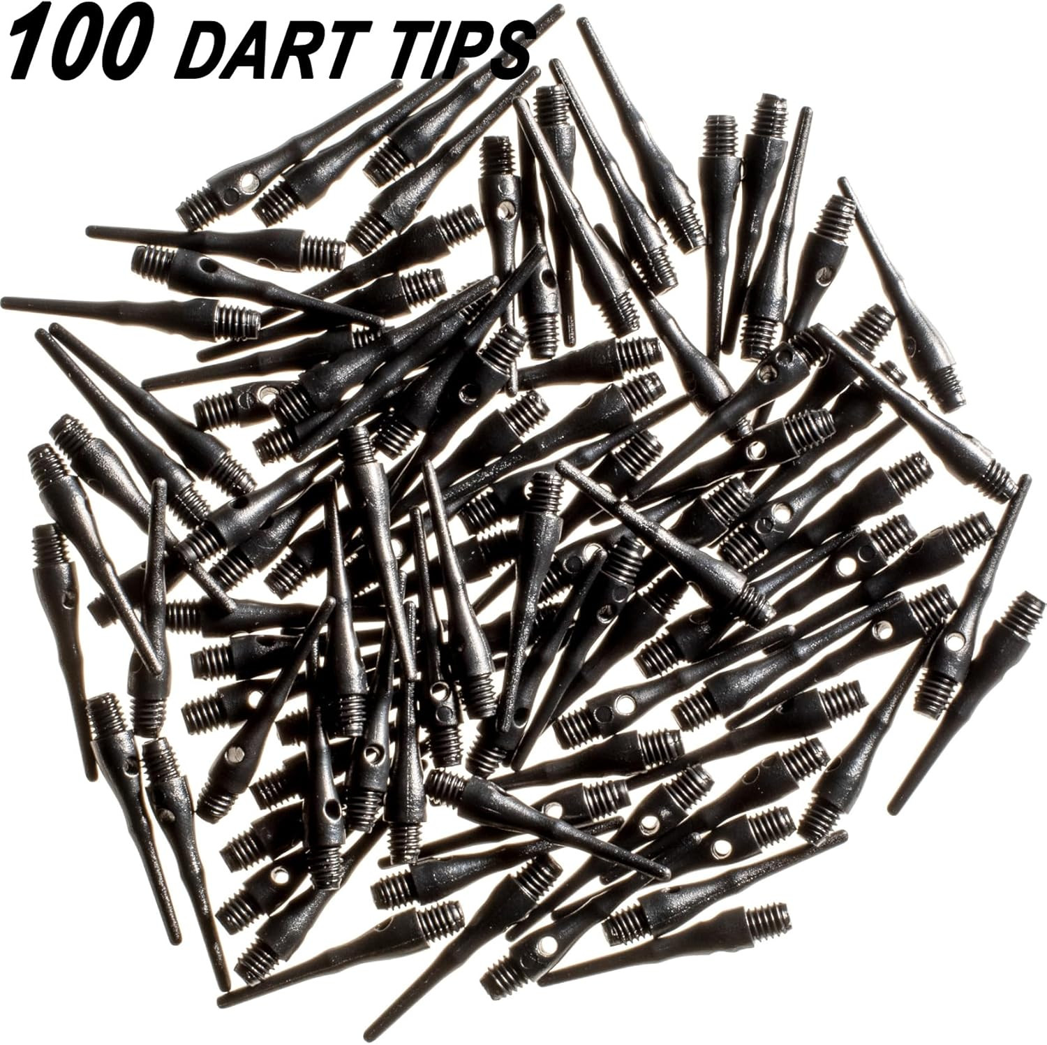 Dart Accessory: Tufflex III 2BA Thread Soft Tip Dart Points (100 and 1000 Packs)
