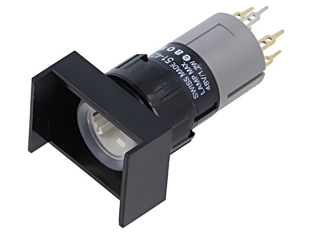 51-421.036 Switch: Body 16mm Rod.Pos: 1 NO x2 Pos: 2 On: Ø16.2mm 51 EAO