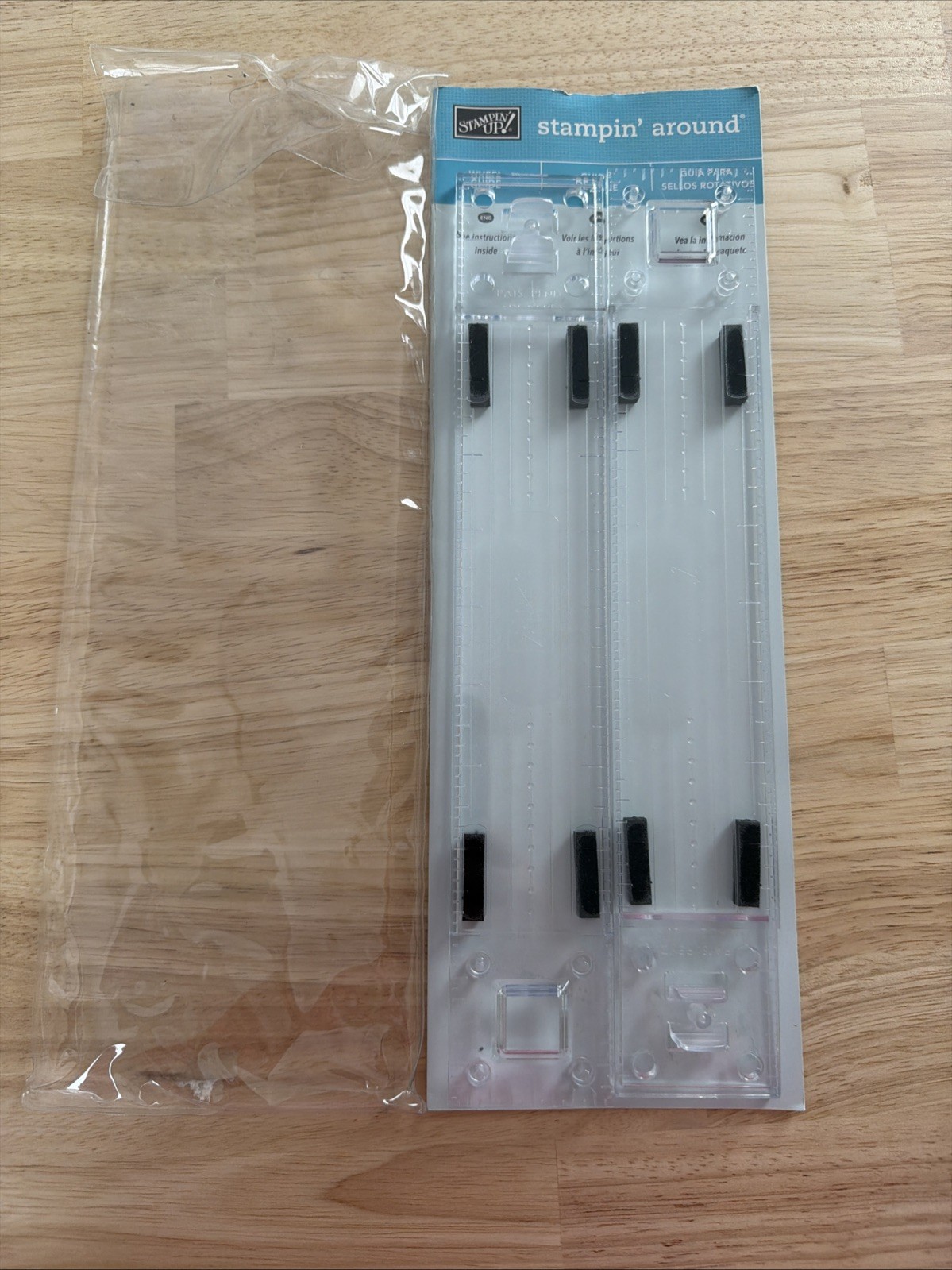 Stampin' Up! Wheel Around Roller Guide Stamp Stamping Paper Craft