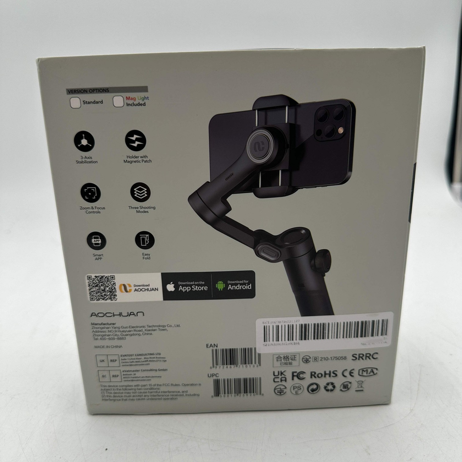 Aochuan Smart XE 3-Axis Smartphone Stabilizer