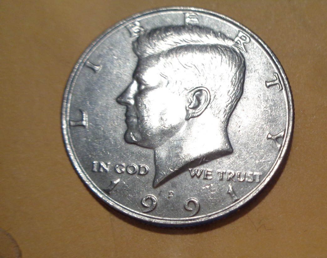 1991 P KENNEDY HALF DOLLAR