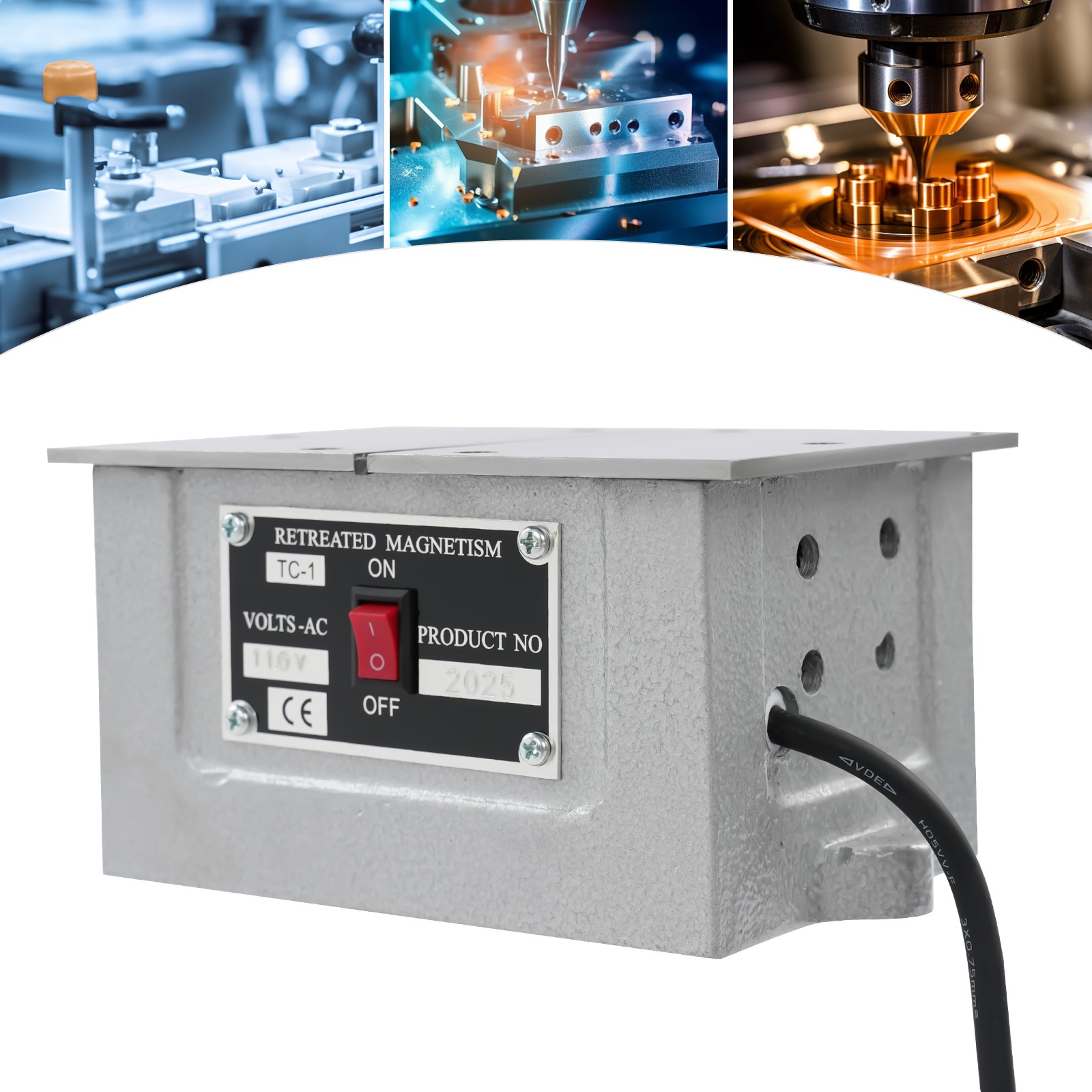 TC-1 Magnetizer Demagnetizer Machine Demagnetization Tool Euro 220V US 110V
