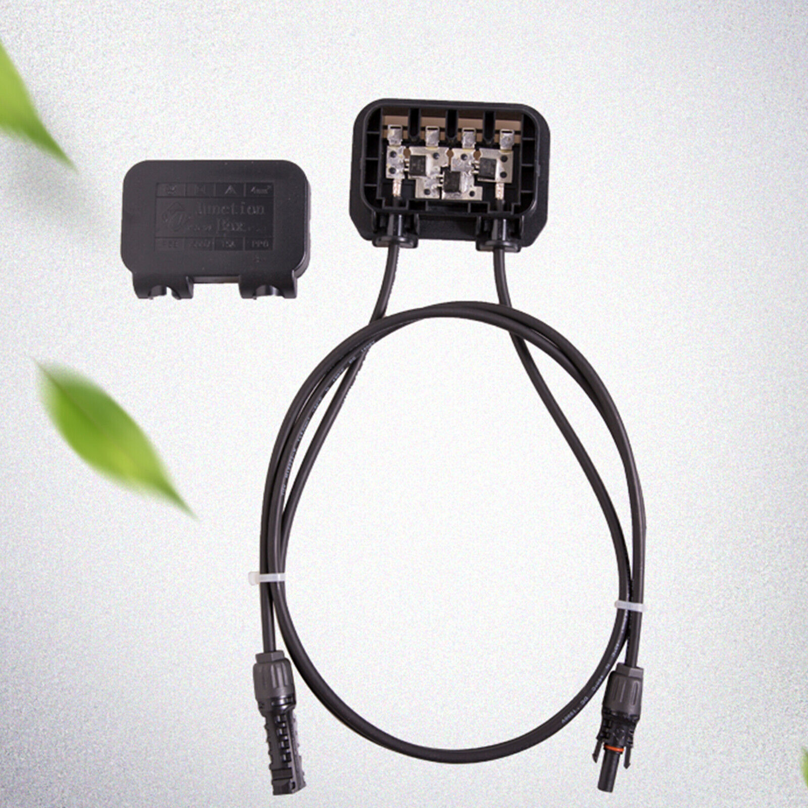 Solar Panel Junction Box 1500V/30A Single Photovoltaic Module Connector Box Part