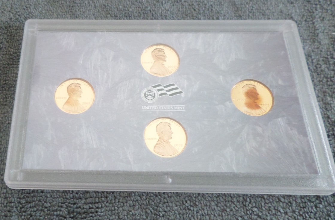 2009 S Lincoln Bicentennial One Cent Proof Set US Mint