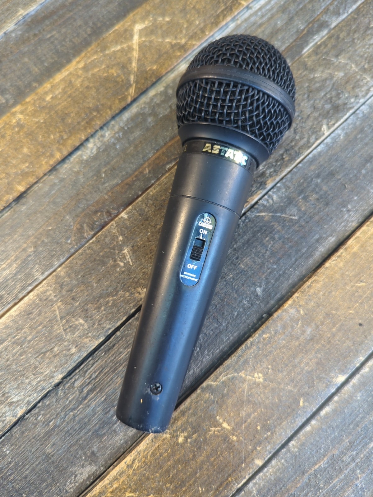 Astatic Handheld Condenser Cardioid Microphone ASTATIC CTM-77 **Untested