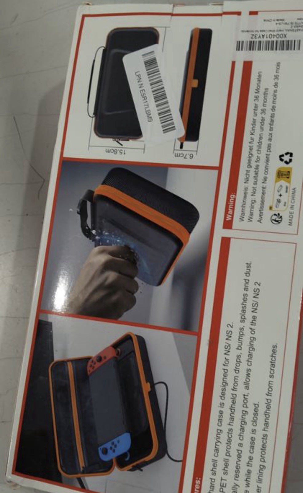 Nentendo Switch Travel Charging Case