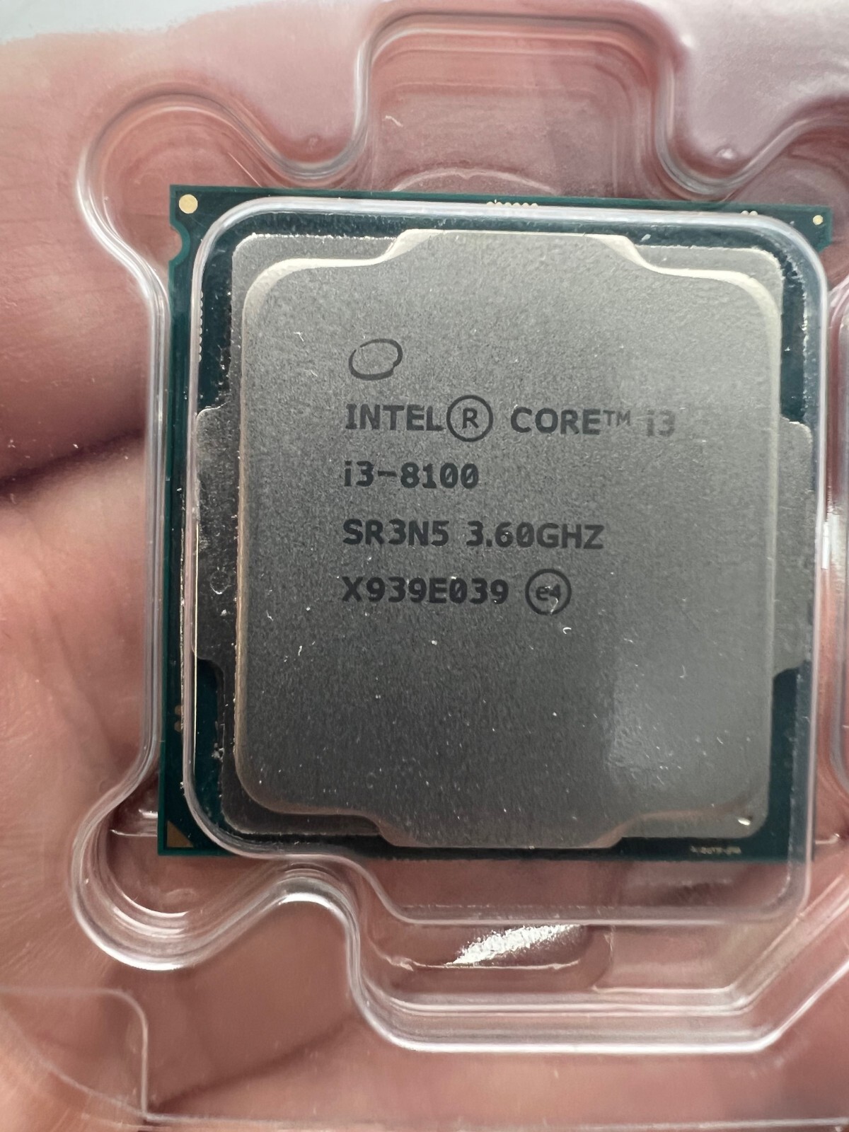 Intel SR3N5 i3-8100 3.6GHz 6MB Cache Quad Core Processor SR3N5
