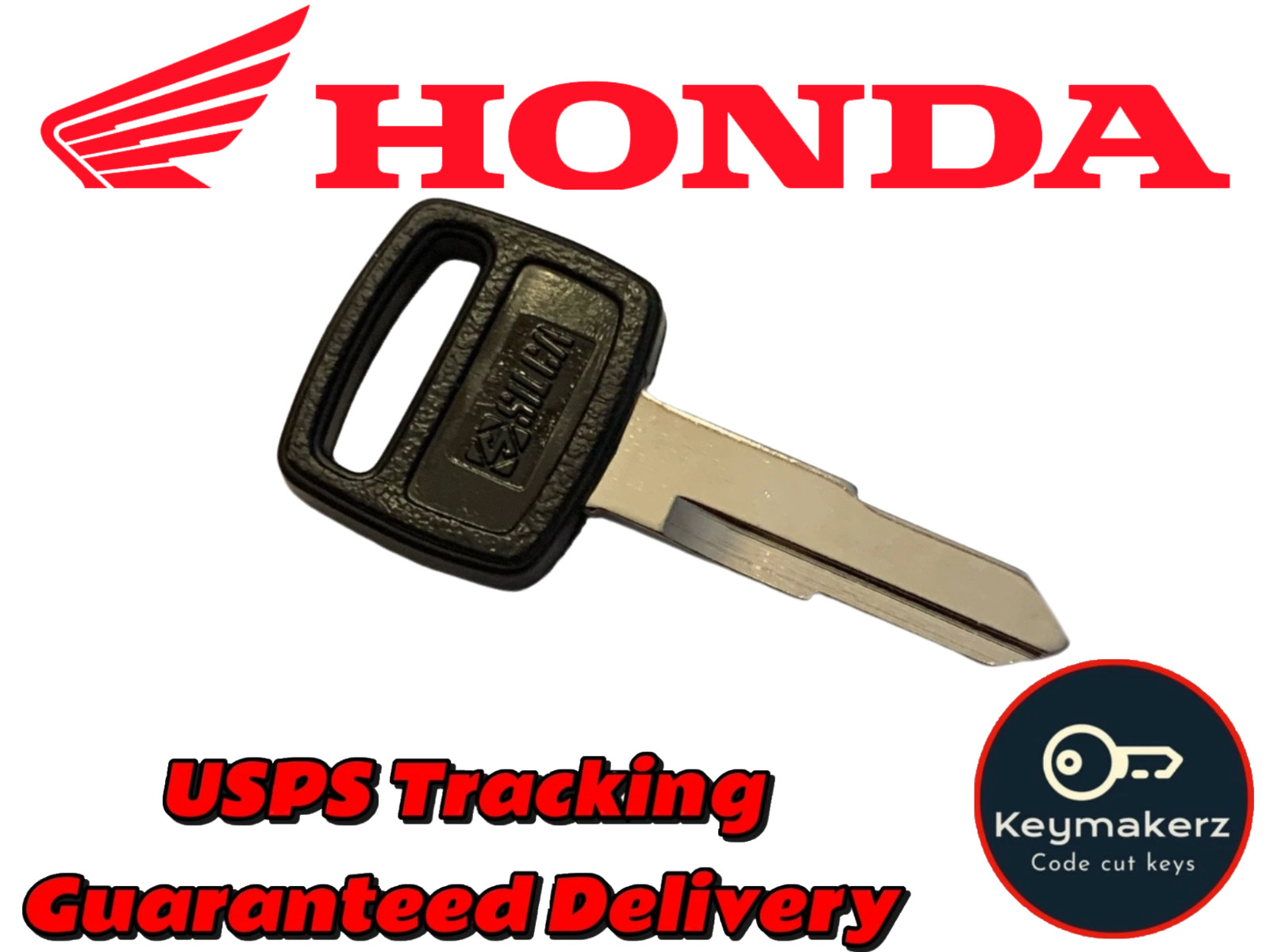 Honda Motorcycle Keys Spare Replacement Cut To Your Key code C00-C99  D00-D99