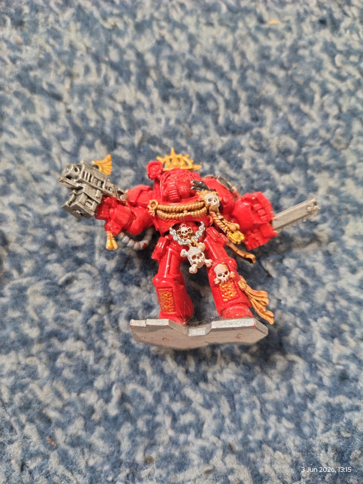 SPACE HULK 3RD ED 2009 GAMES WORKSHOP 5x TERMINATOR SQUAD LORENZO SERGEANT GOOD