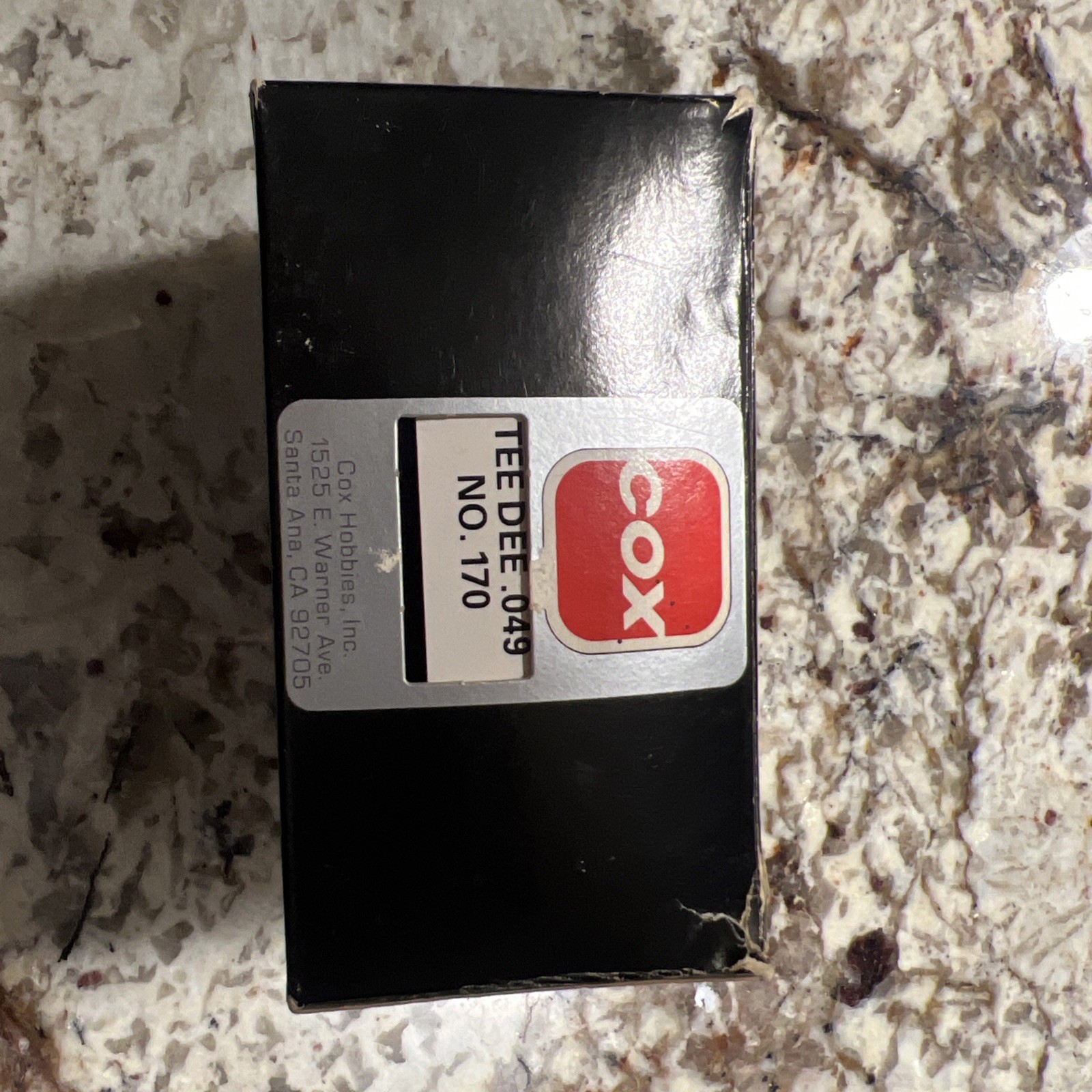 Cox Tee Dee 049 New with Original Packing 170 Engine